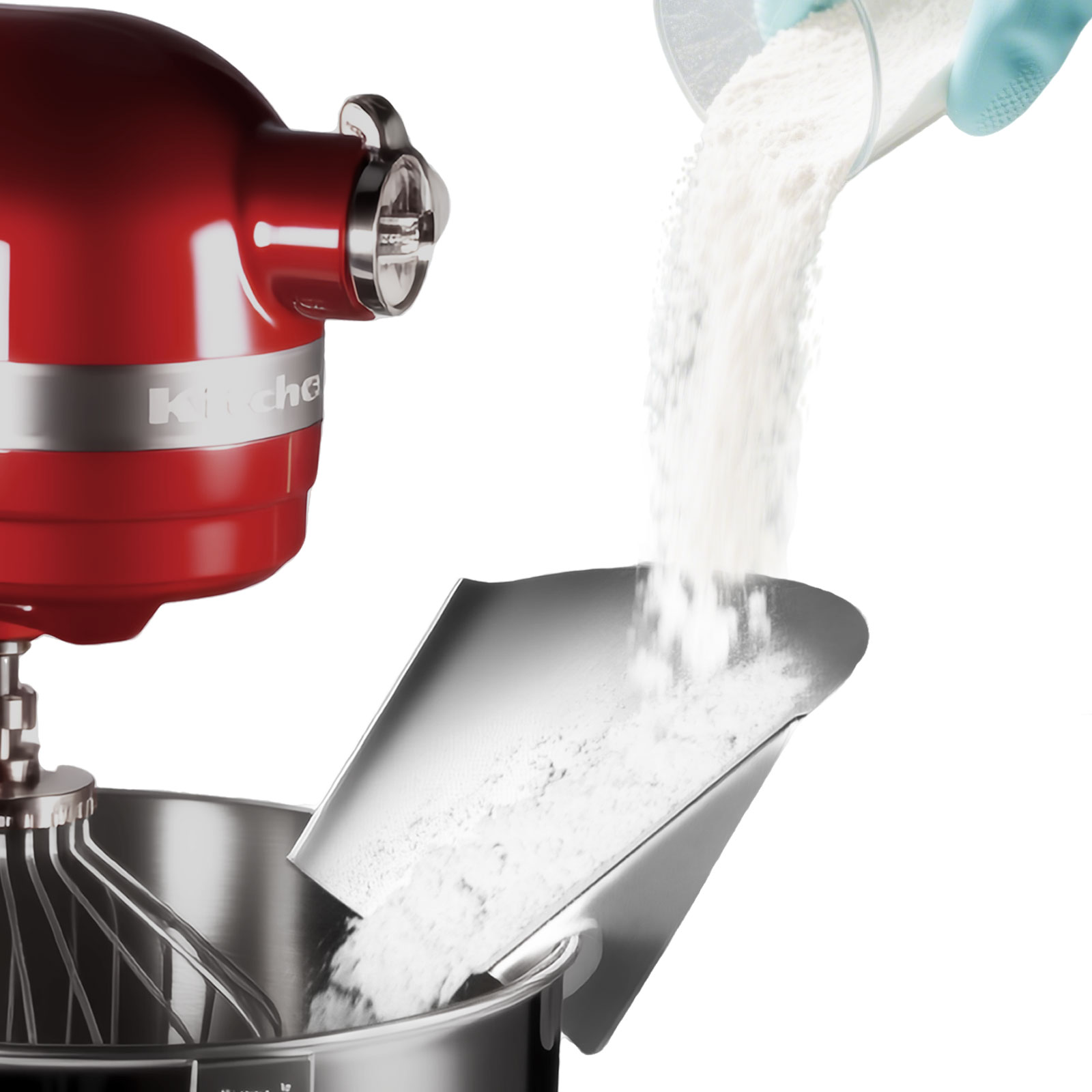 Kitchenaid Mixer Hand Mixer - Stand Mikserleri için 1 adet Paslanmaz