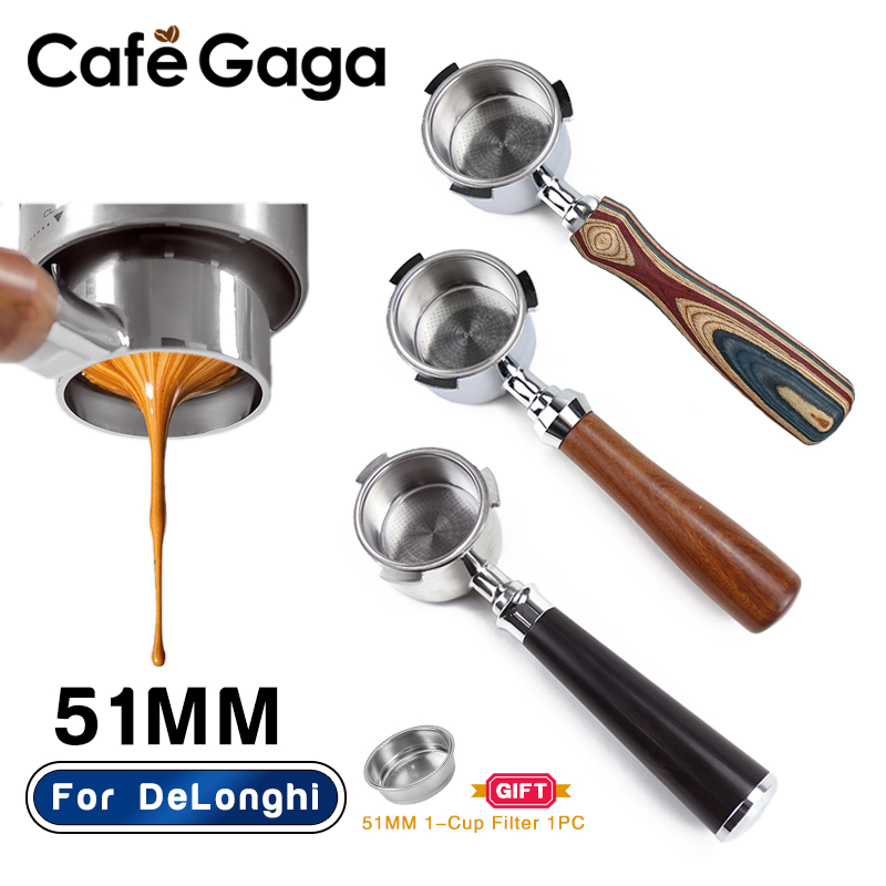 Kahve Dipsiz Portafilter 51mm  - Delonghi Espresso Magnifica incelemesi ve fiyatı