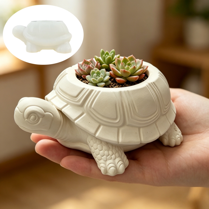 Kaplumbağa şekilli sukulent bi - Potsticker Mold incelemesi ve fiyatı